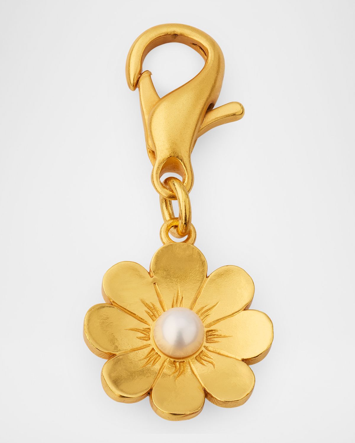 Golden Goose Daisy Pearl-Embellished Bag Charm