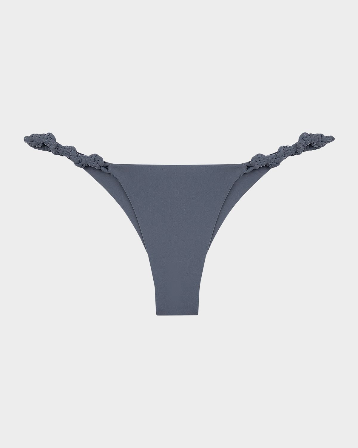 Vix Solid Holly Detail Cheeky Bikini Bottoms