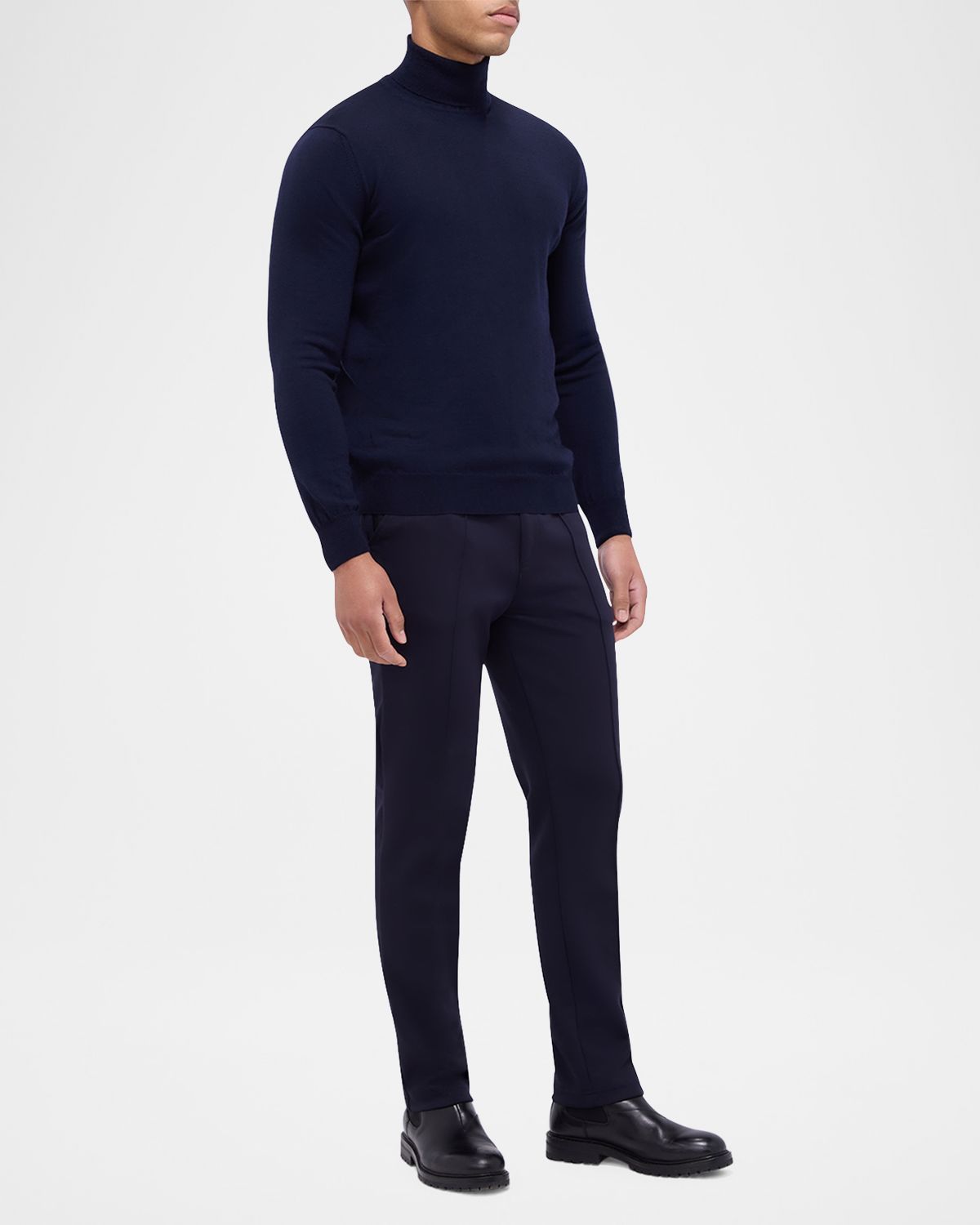 Bugatchi Men 's Wool Turtleneck Sweater