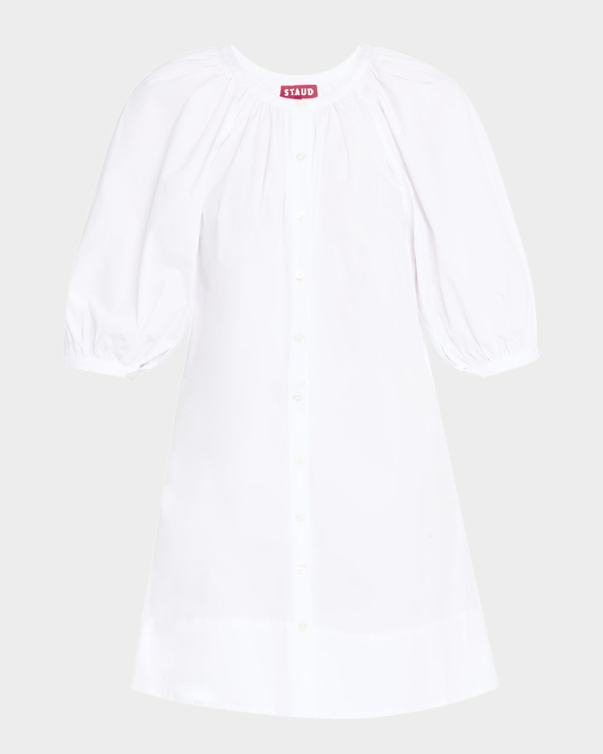 STAUD Vincent Mini Shirtdress