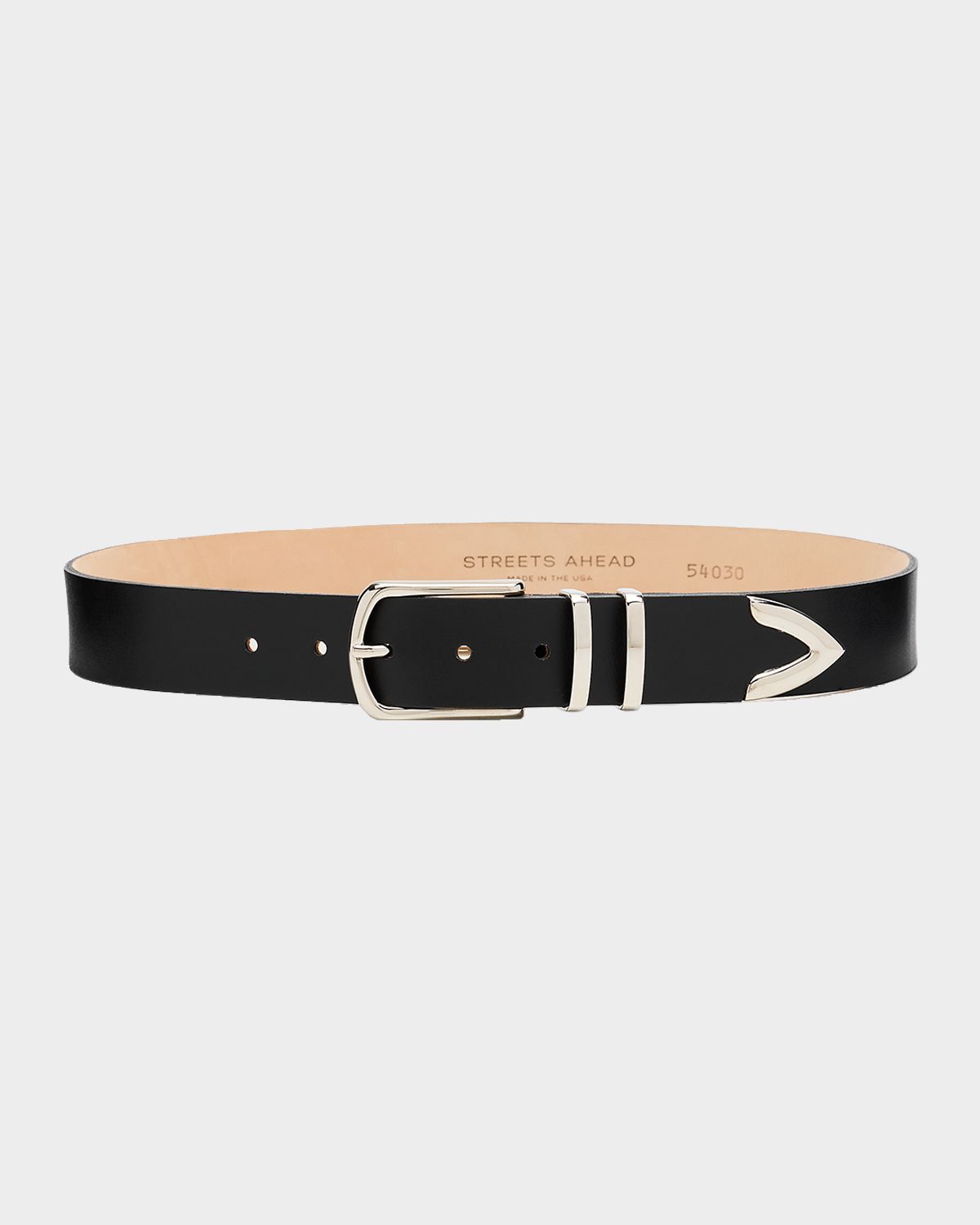 Streets Ahead River Leather Belt