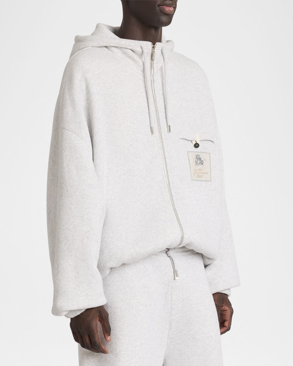 Jacquemus Men 's Torneo Zip Hoodie
