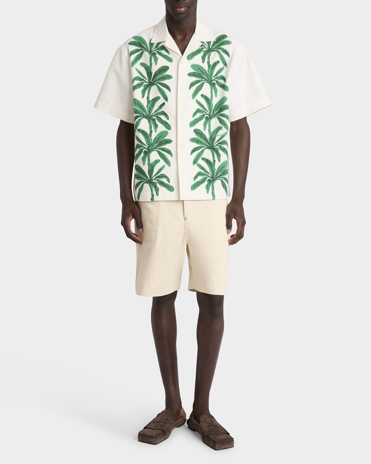 Jacquemus Men 's La Chemise Jean Camp Shirt