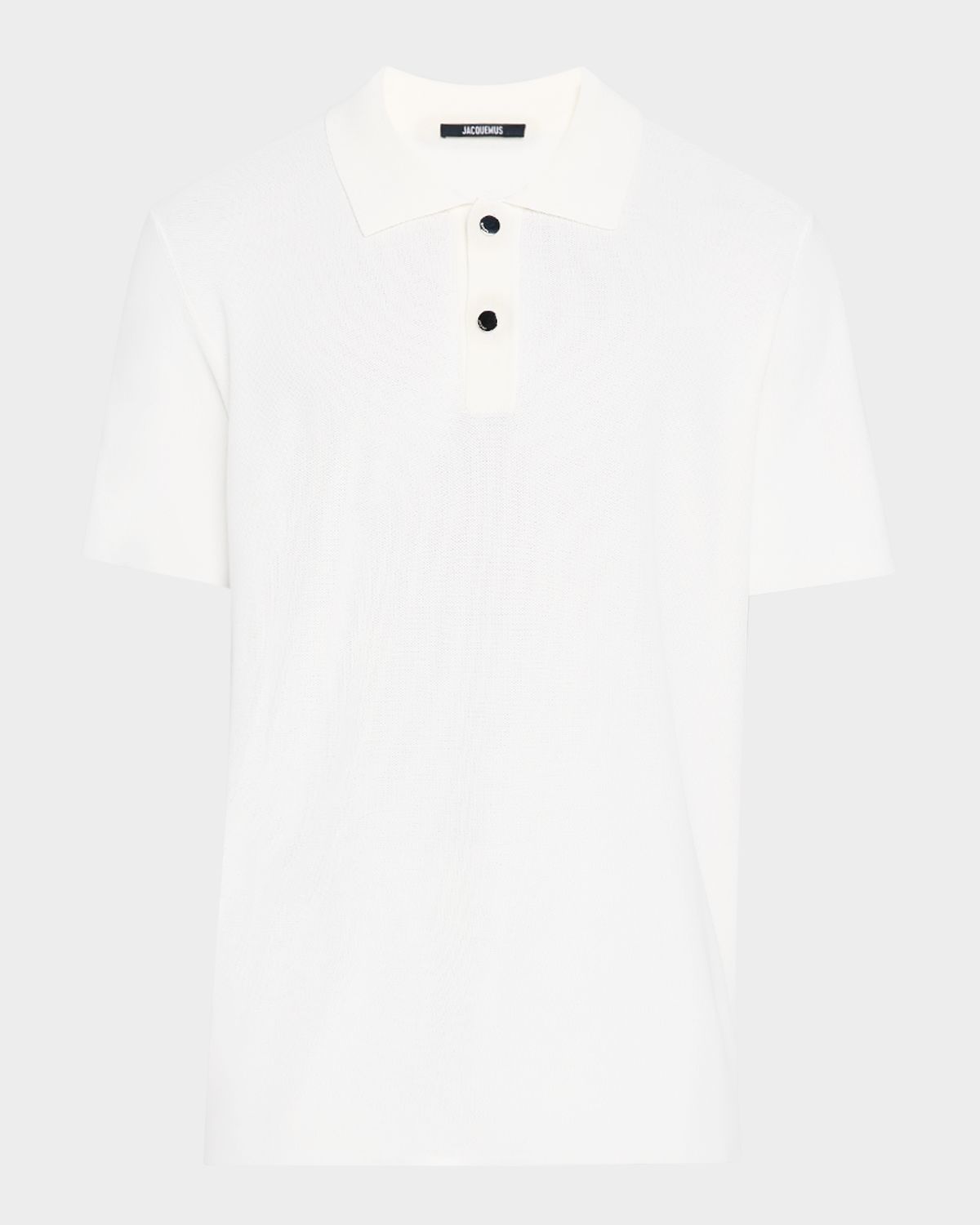 Jacquemus Men 's Tonal Polo Shirt