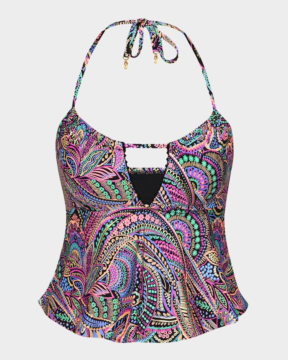 Sunshine 79 Disco Midkini Swim Top