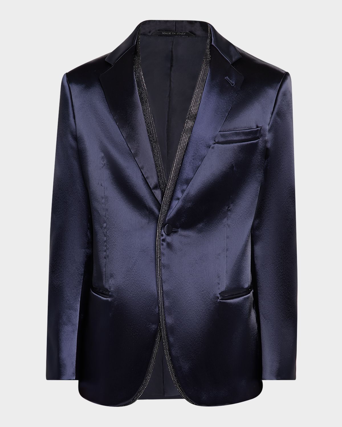 Giorgio Armani Men 's Soho Rhinestone-Trim Tuxedo Jacket | Thumbnail 9