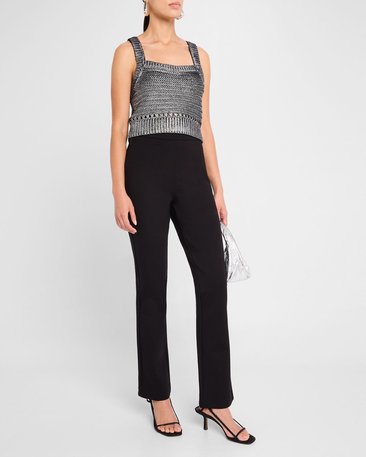 Toccin Claire Ponte Cigarette Pants