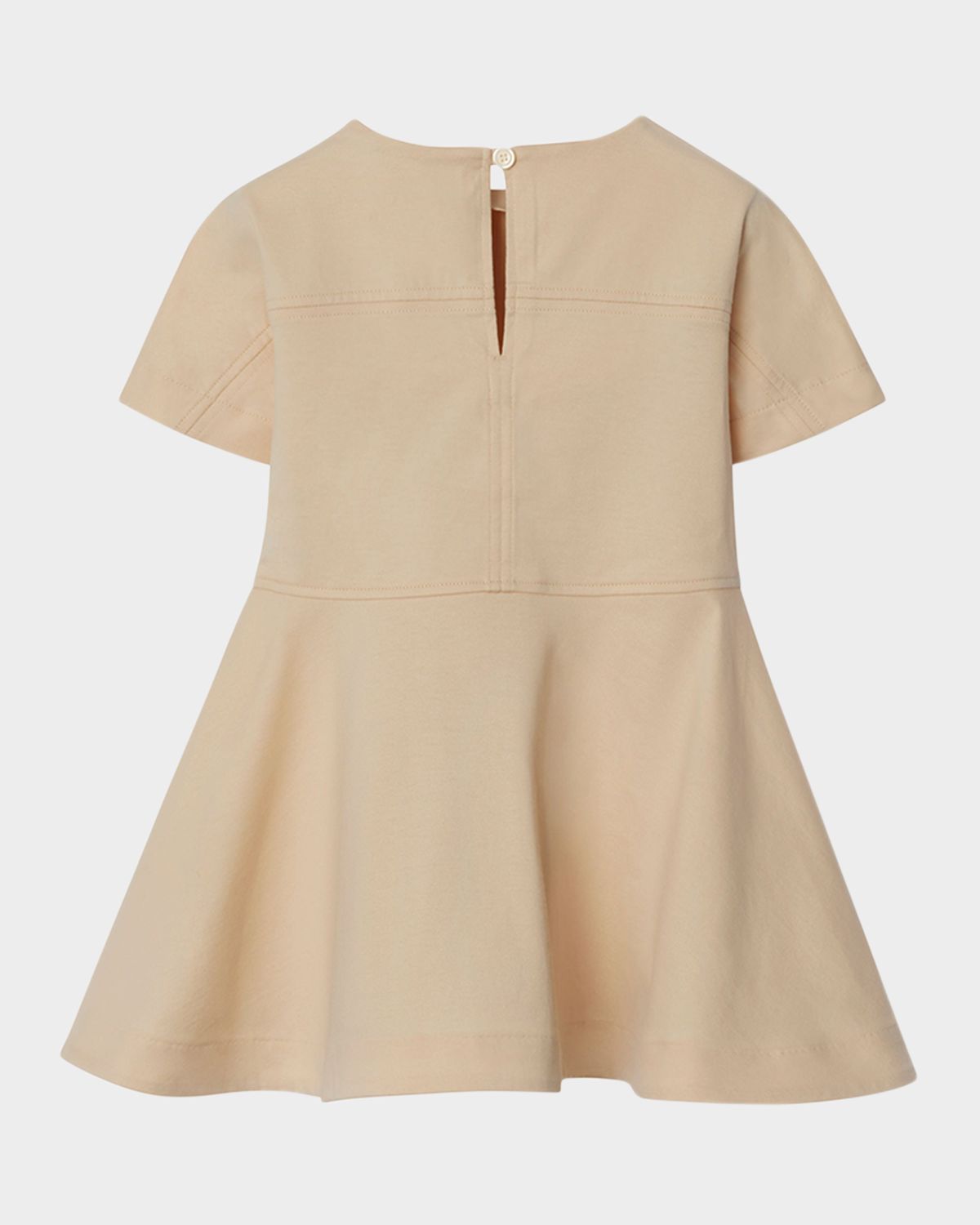 Burberry Girl 's Riley EKD Logo-Print Dress