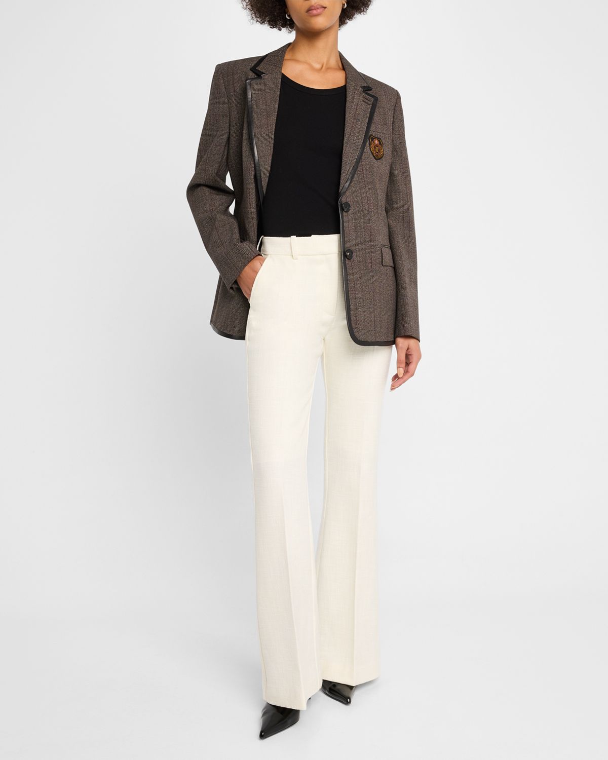 The Kooples Flare Suit Trousers