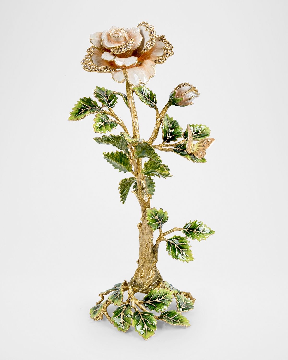 Jay Strongwater Eternity Rose Objet
