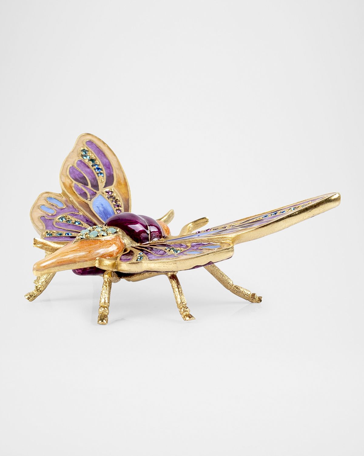Jay Strongwater Rosey Moth Objet