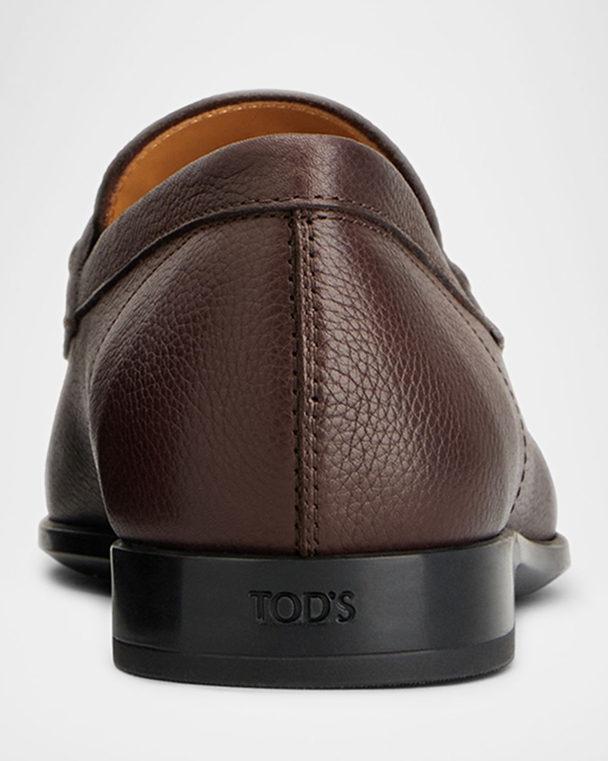 Tod 's Men 's Mocassino Gomma Leggera Leather Penny Loafers