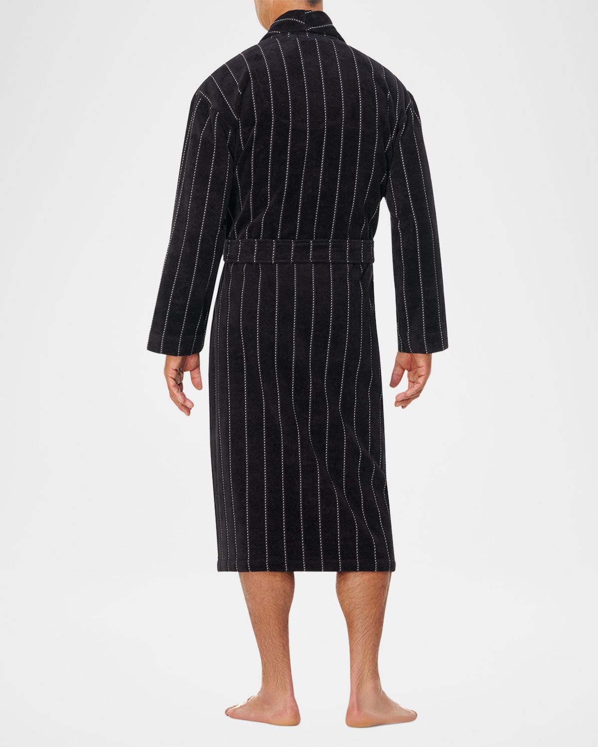 Majestic International Men 's Terry Velour Shawl Robe