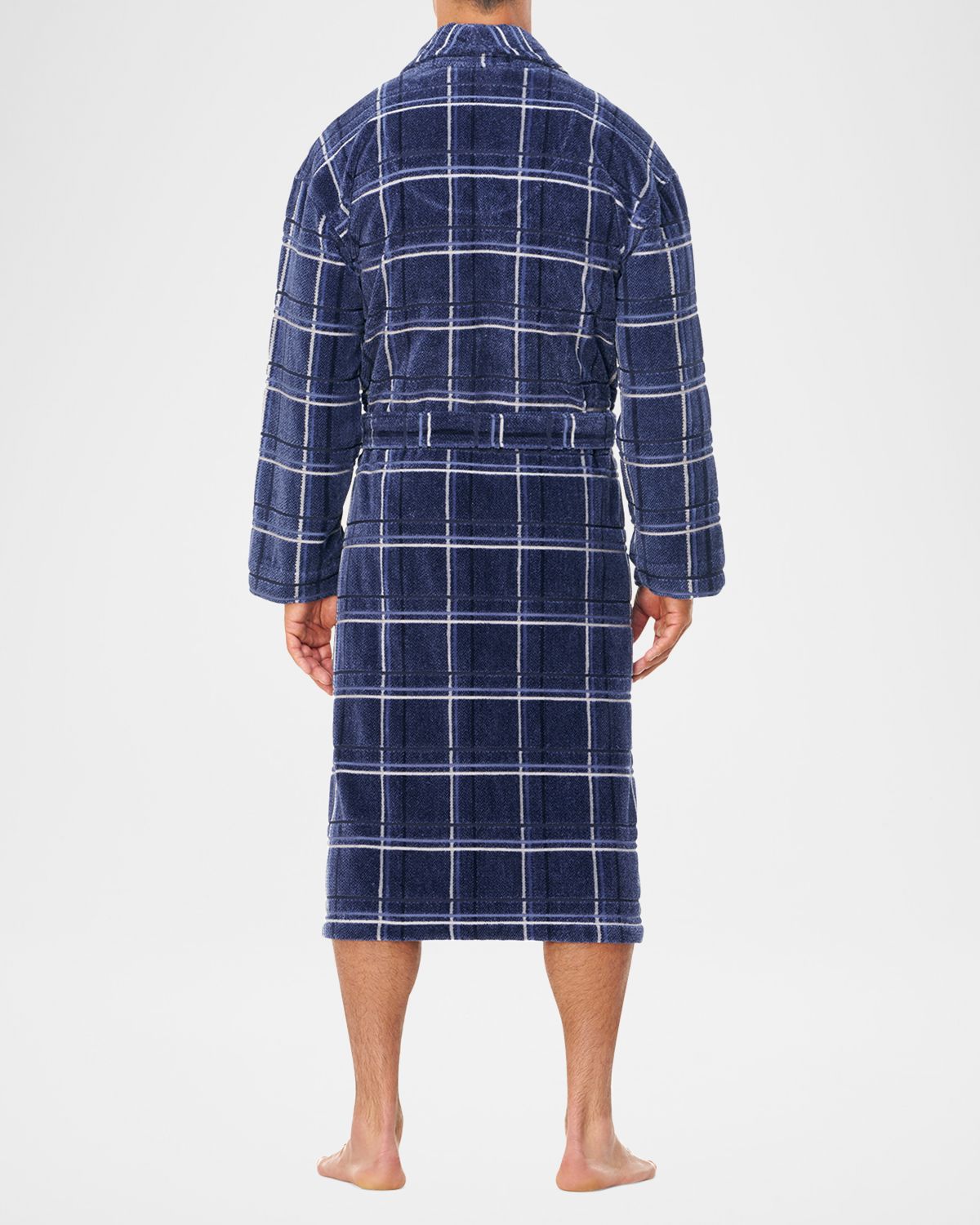 Majestic International Men 's Terry Velour Shawl Robe