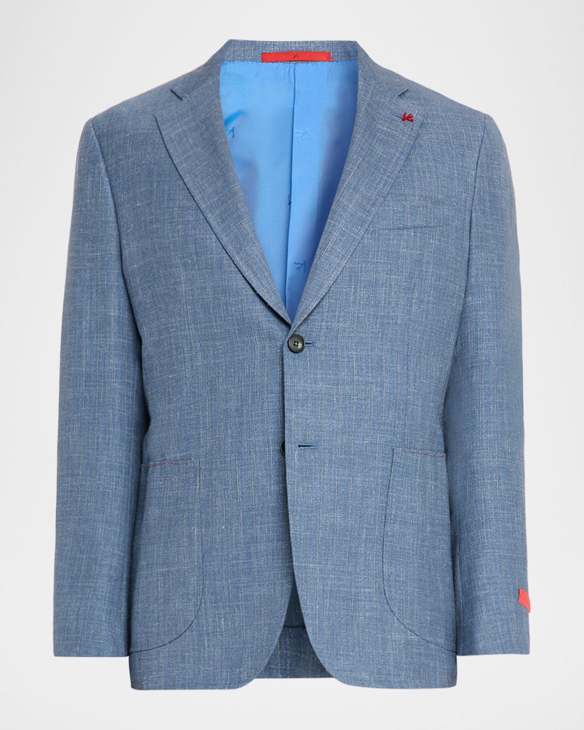 Isaia Men 's Thin Stripe Single-Breasted Suit