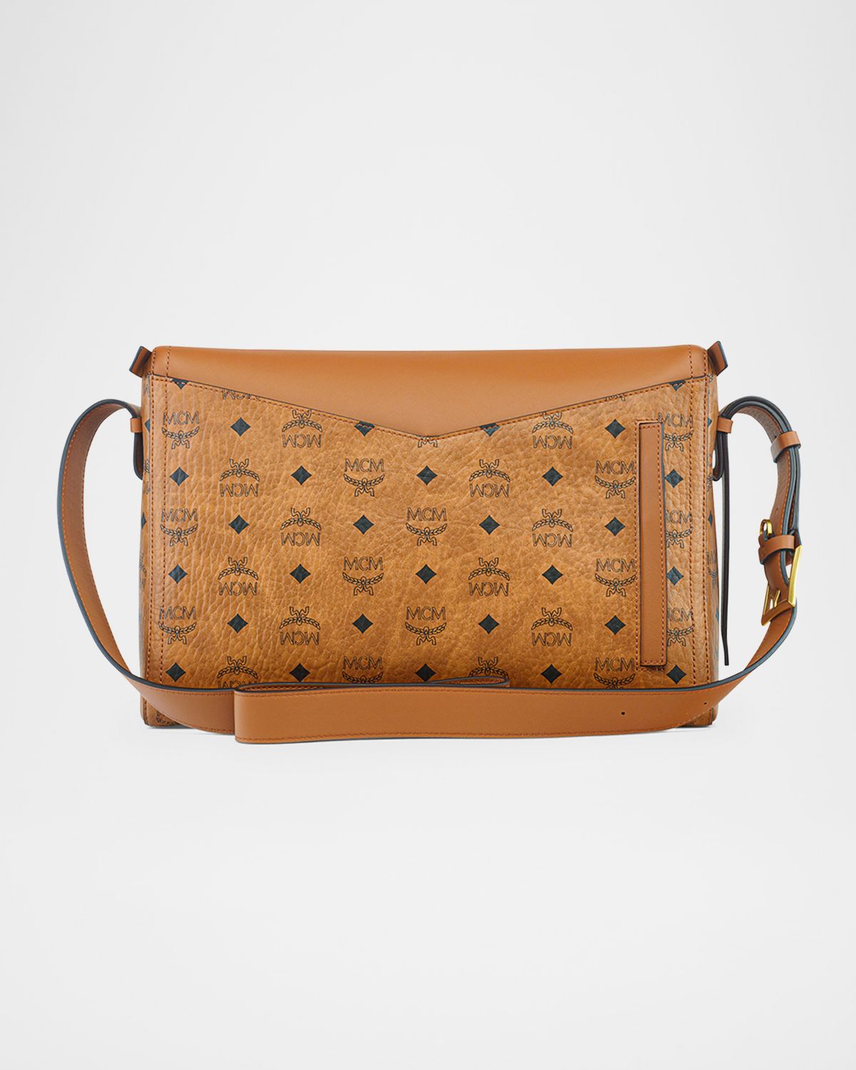 MCM 3D Diamond Medium Visetos Shoulder Bag