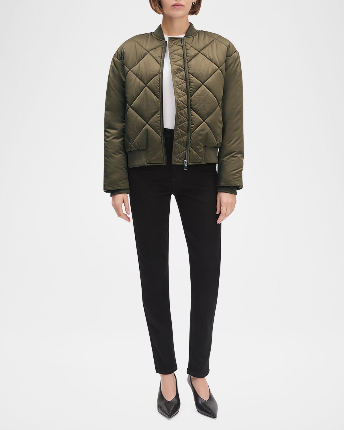 Favorite Daughter The Favorite Quilted Bomber Jacket