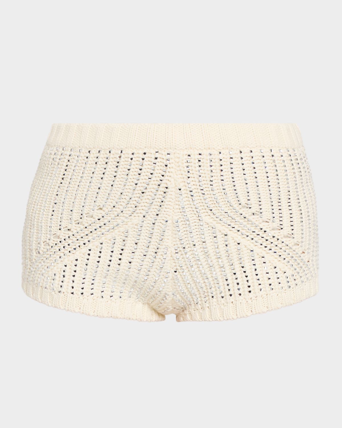 Retrofete Lola Embellished Sweater Shorts
