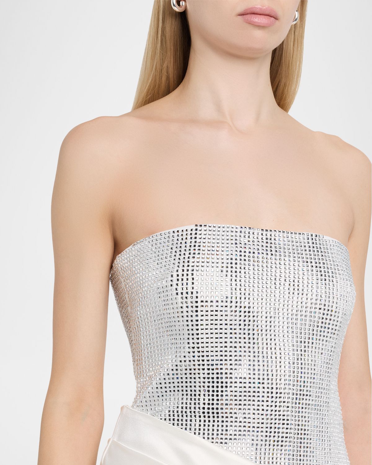Retrofete Alexandra Strapless Sequin Draped Dress | Thumbnail 5 Retrofete Alexandra Strapless Sequin Draped Dress | Thumbnail 5