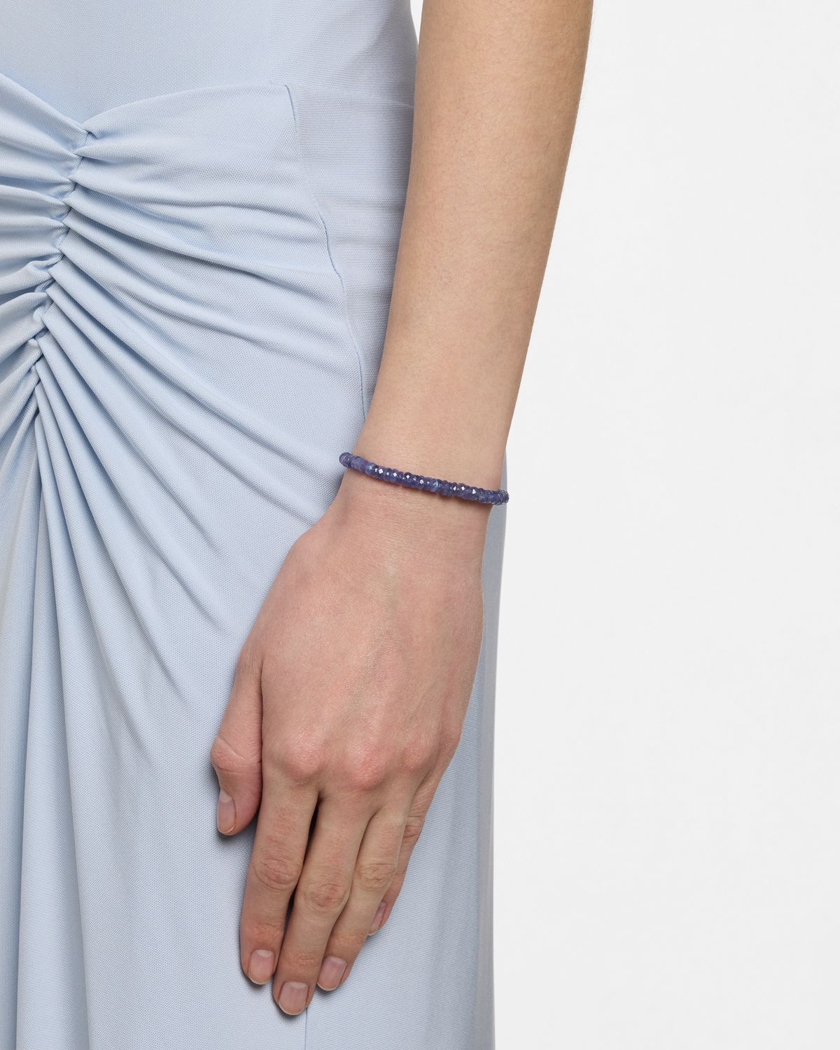 JIA JIA Tanzanite Fancy-Cut Bead Bracelet