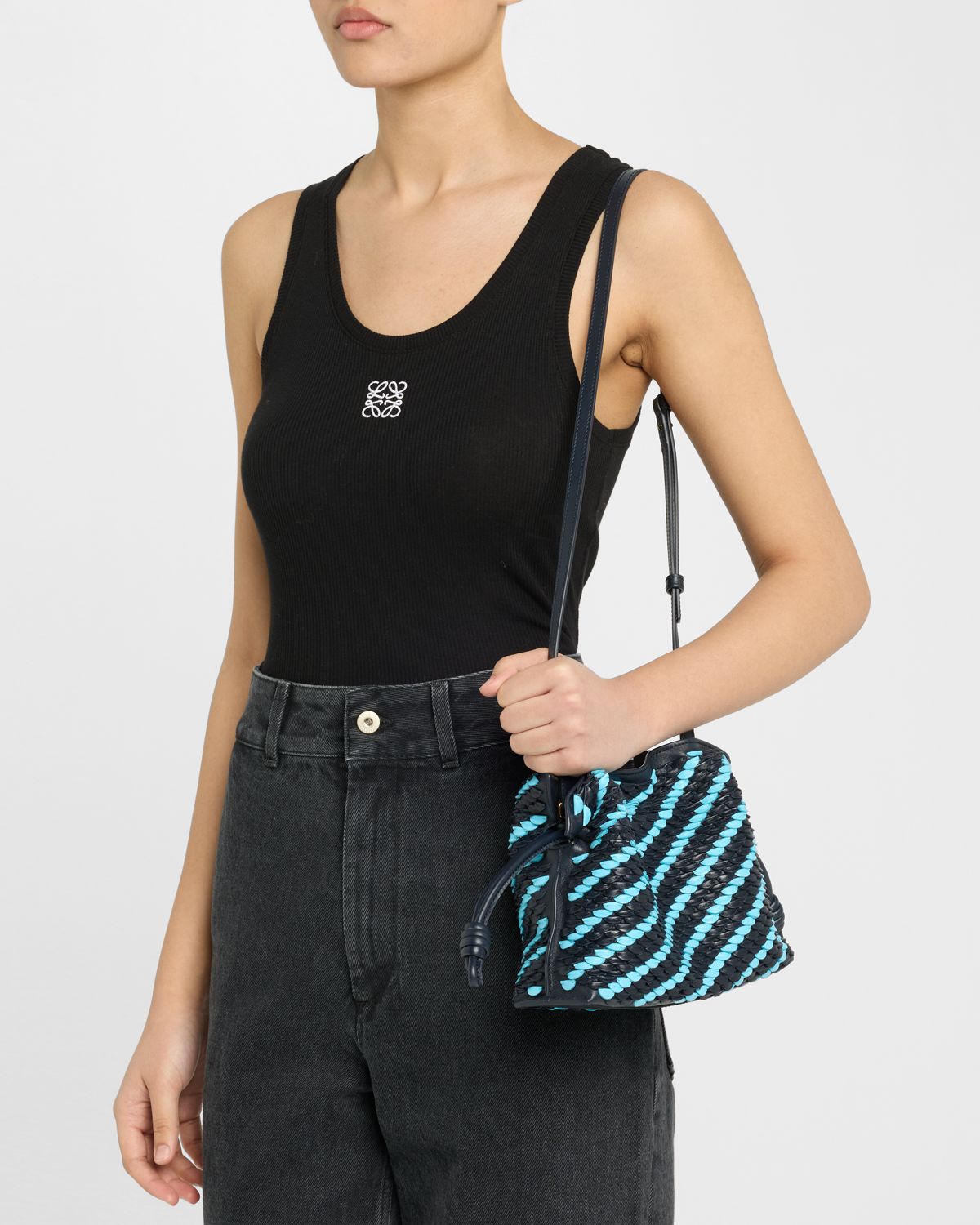 Loewe Flamenco Mini Scales Clutch Bag