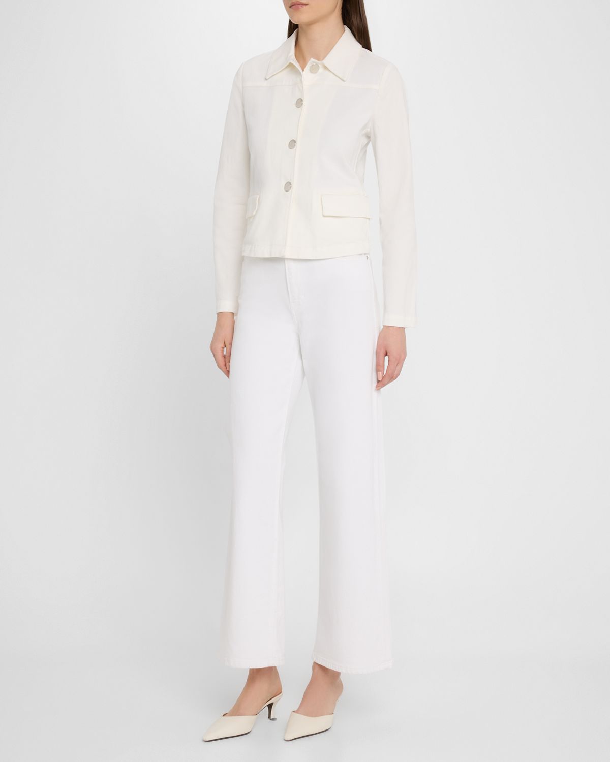 Emporio Armani Button-Down Denim Jacket