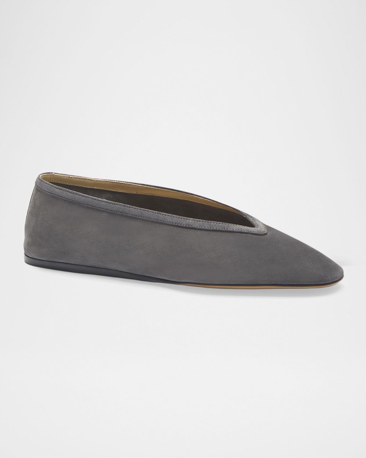Le Monde Beryl Luna Suede Ballerina Flats