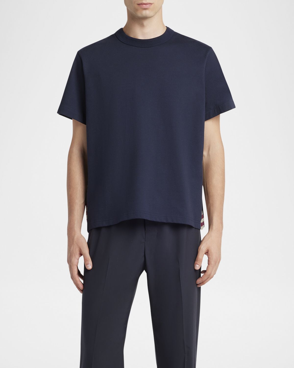 Bottega Veneta Men 's Soft Cotton Jersey T-Shirt