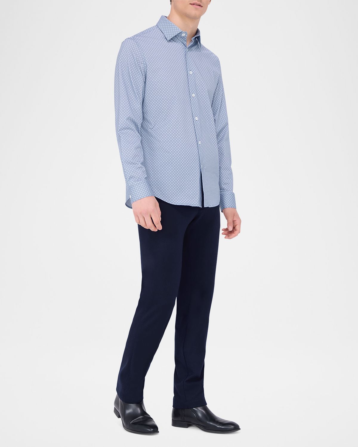 Bugatchi Men 's James OoohCotton Sport Shirt