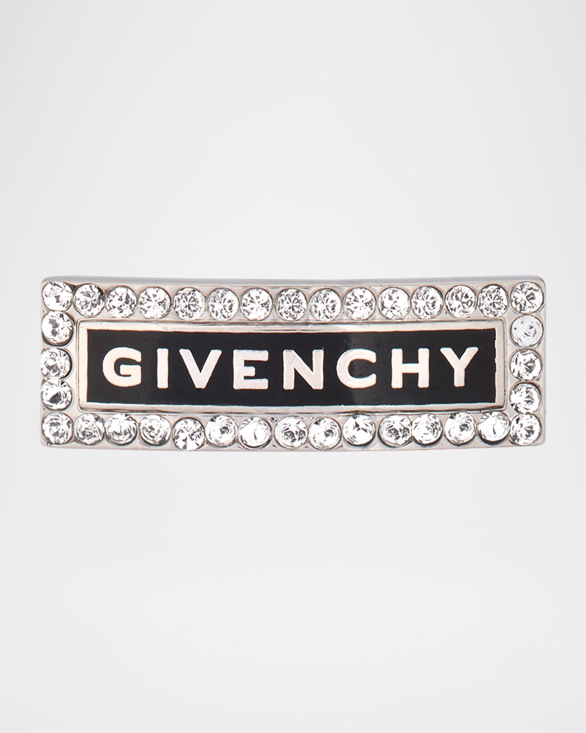 Givenchy Men 's ID Logo and Crystals Stud Earring, Single