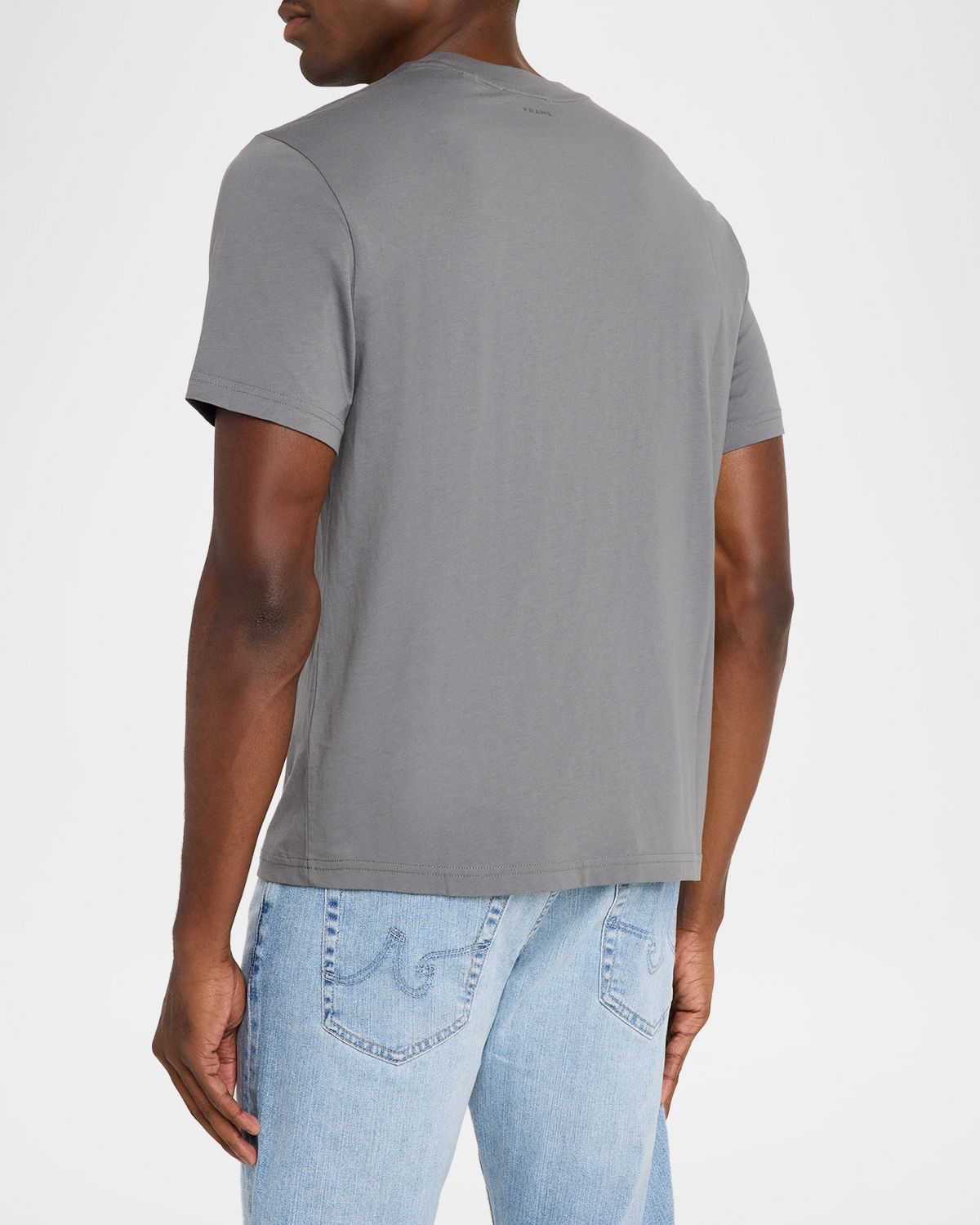 FRAME Men 's Light Cotton T-Shirt | Thumbnail 3