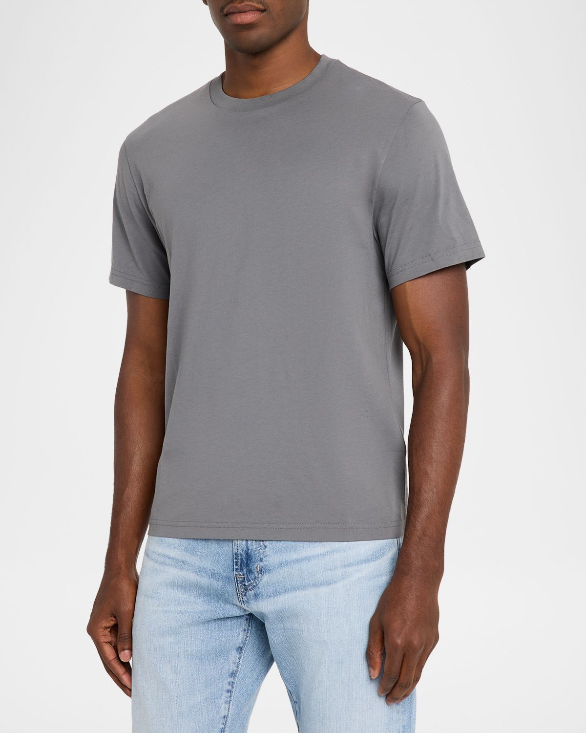 FRAME Men 's Light Cotton T-Shirt | Thumbnail 4