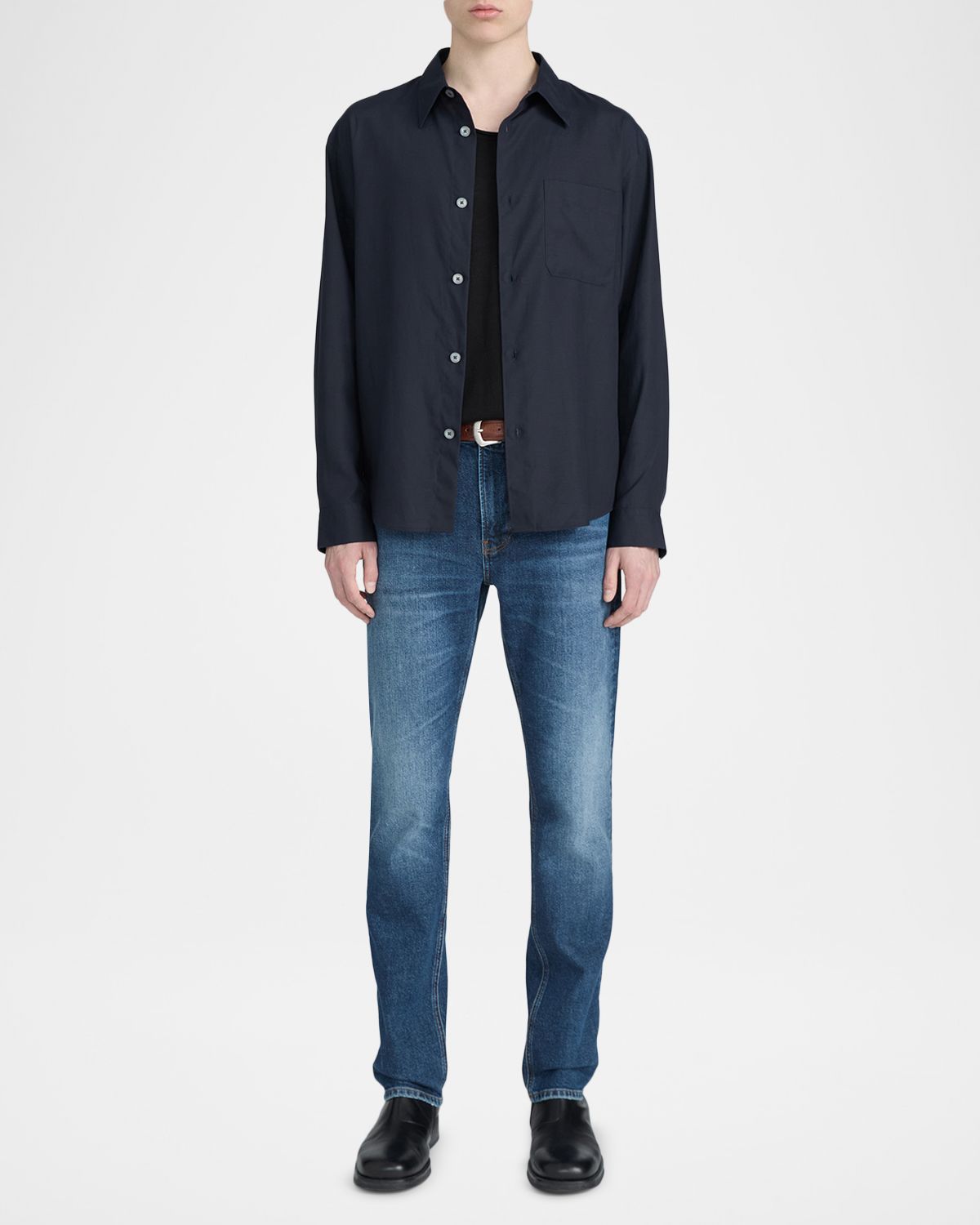 FRAME Men 's Modern Straight-Leg Jeans | Thumbnail 2 FRAME Men 's Modern Straight-Leg Jeans | Thumbnail 2