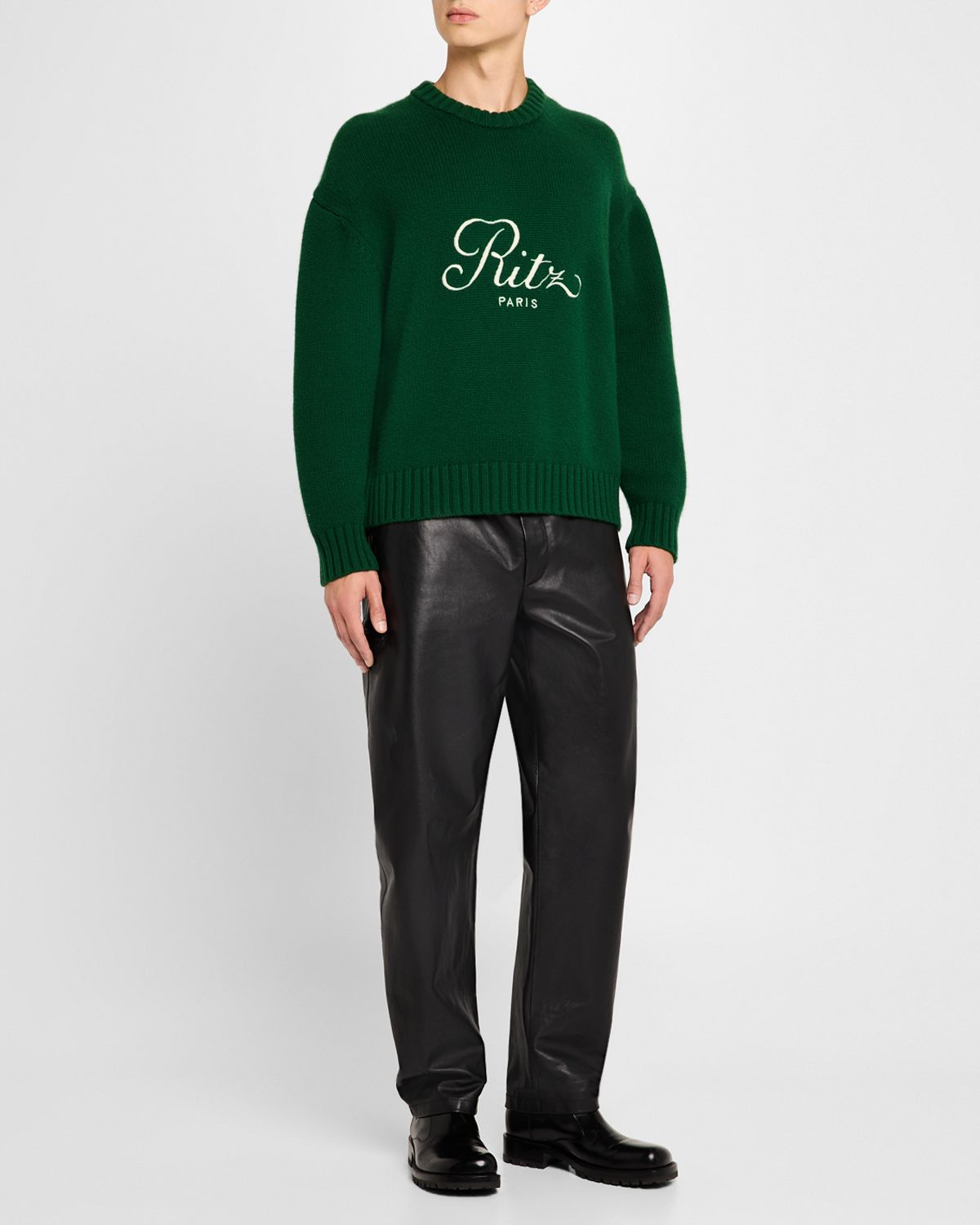 FRAME x Ritz Paris x Ritz Paris Men 's Cashmere Sweater