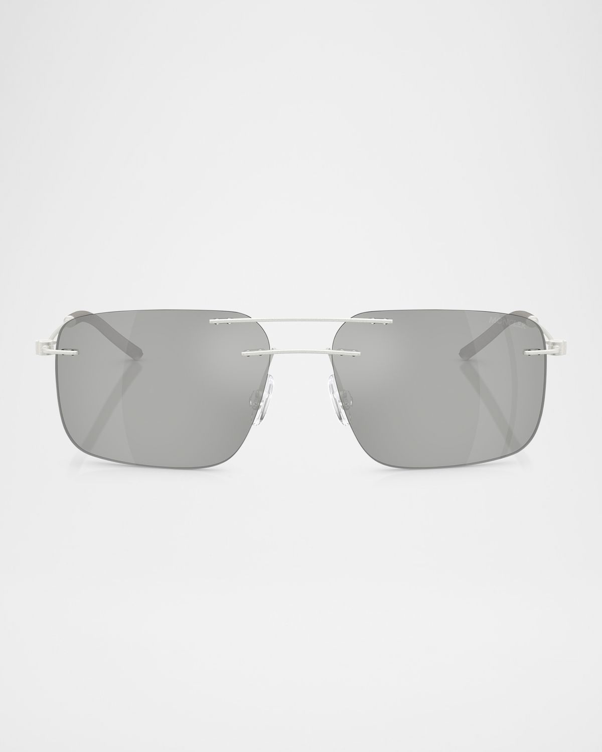 Moncler Men 's ME4003 Rectangular Sunglasses