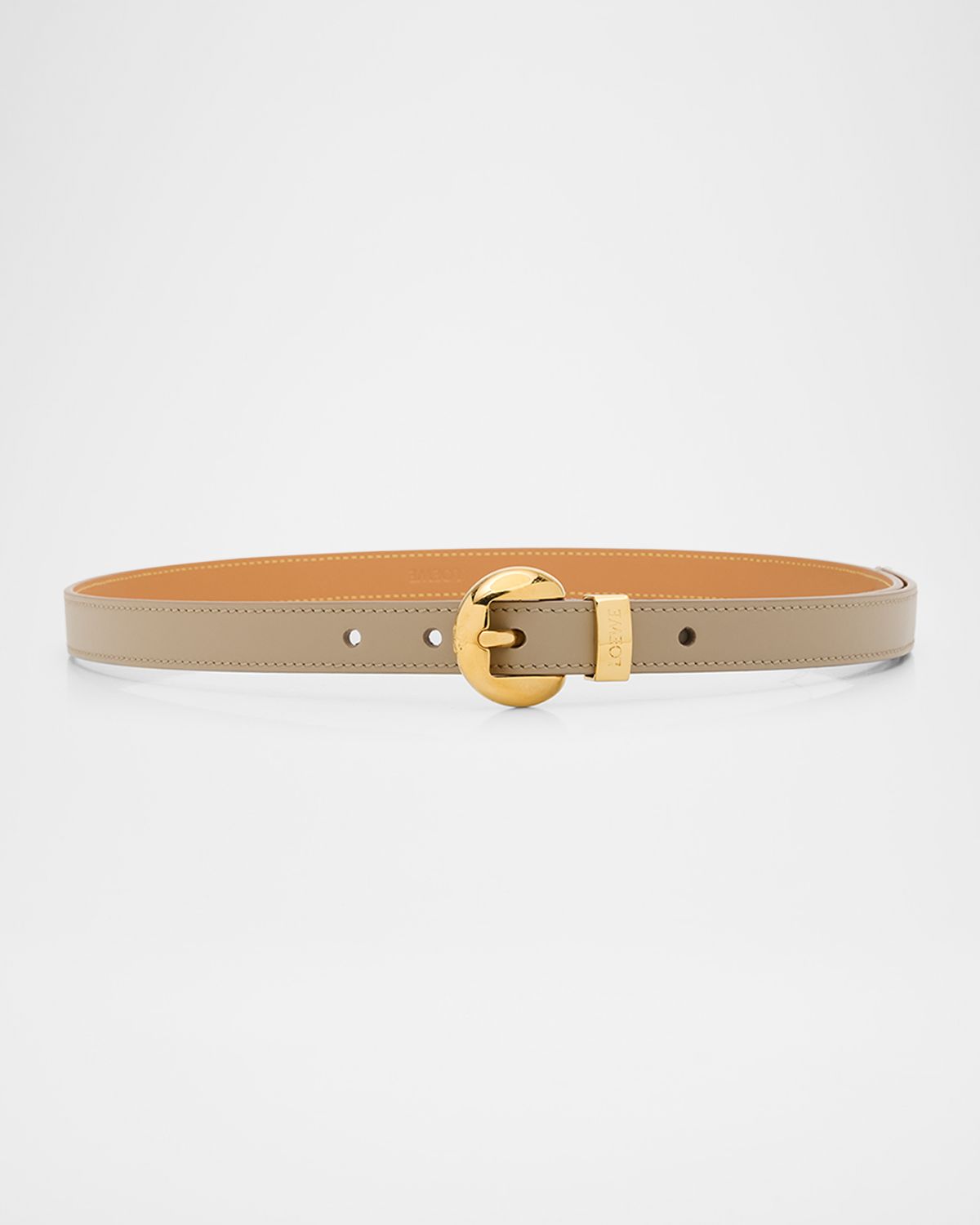 Loewe Pebble Leather Skinny Belt | Thumbnail 3