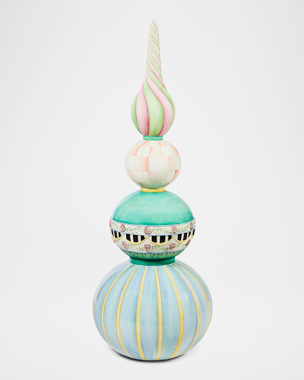 MacKenzie-Childs Rosy Meadow Trophy Topiary