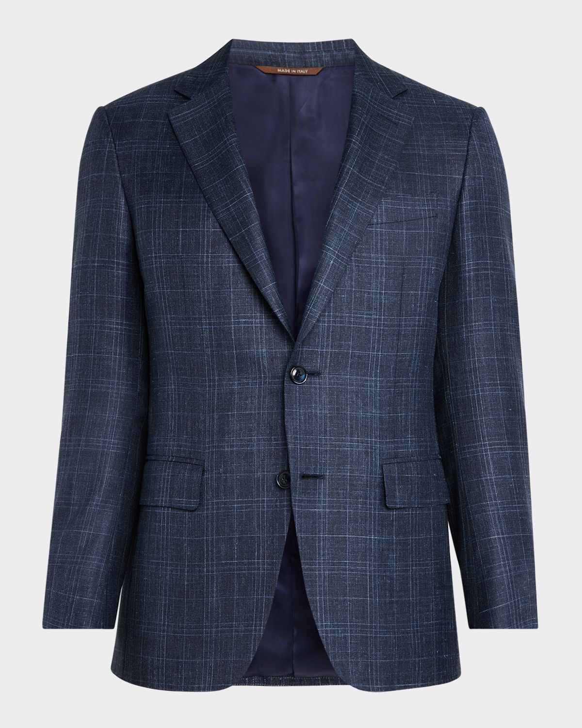 Canali Men 's Tonal Plaid Sport Coat