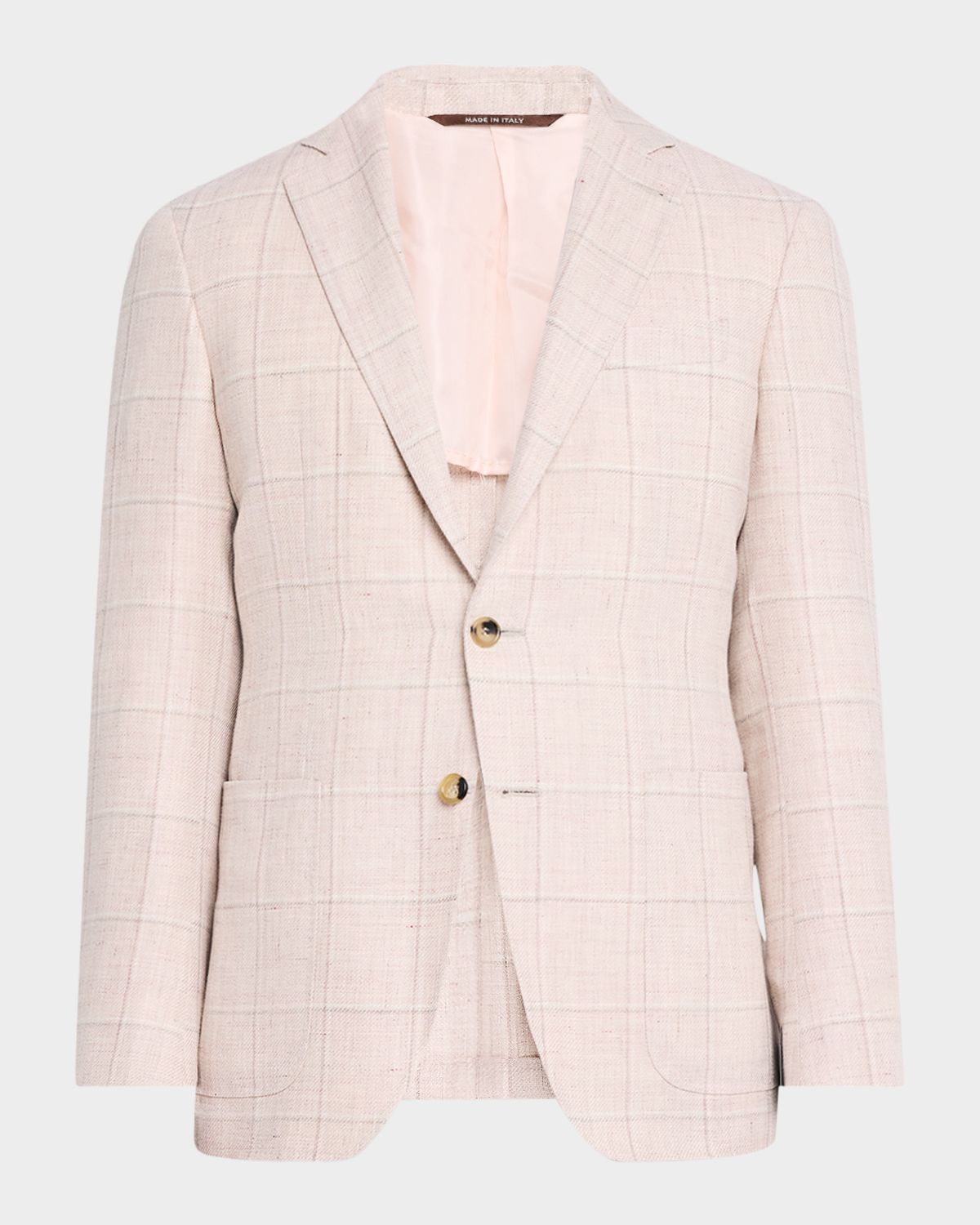Canali Men 's Windowpane Sport Coat