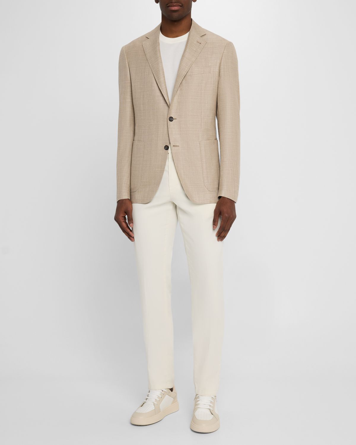 Canali Men 's Hopsack Sport Coat
