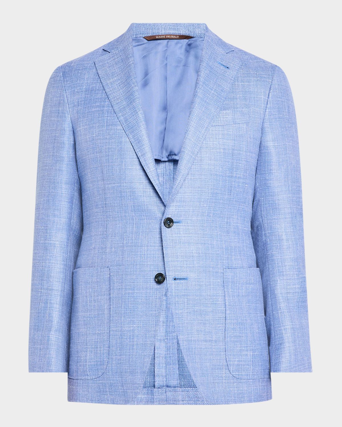 Canali Men 's Wool-Blend Hopsack Blazer