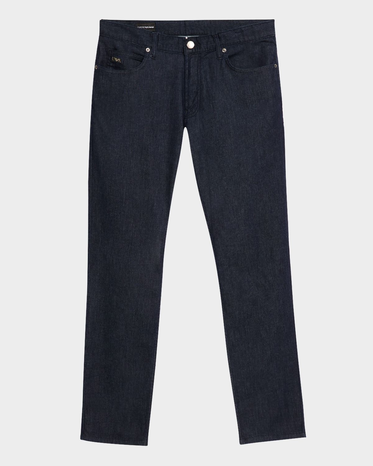 Emporio Armani Men 's Dark-Wash Denim Five-Pocket Pants