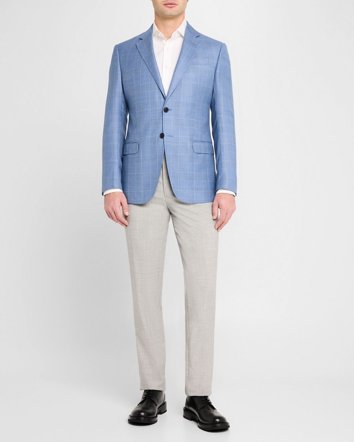 Emporio Armani Men 's Houndstooth Plaid Sport Coat