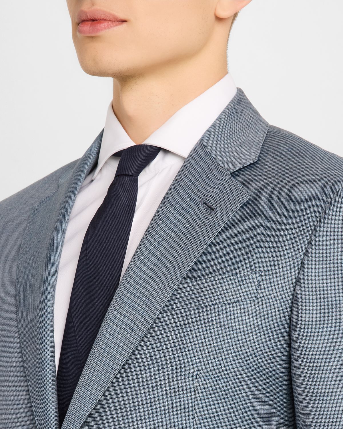 Emporio Armani Men 's Wool-Viscose Micro-Dot Suit