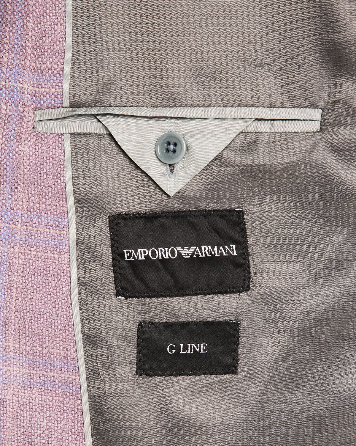 Emporio Armani Men 's Textured Plaid Sport Coat | Thumbnail 6 Emporio Armani Men 's Textured Plaid Sport Coat | Thumbnail 6