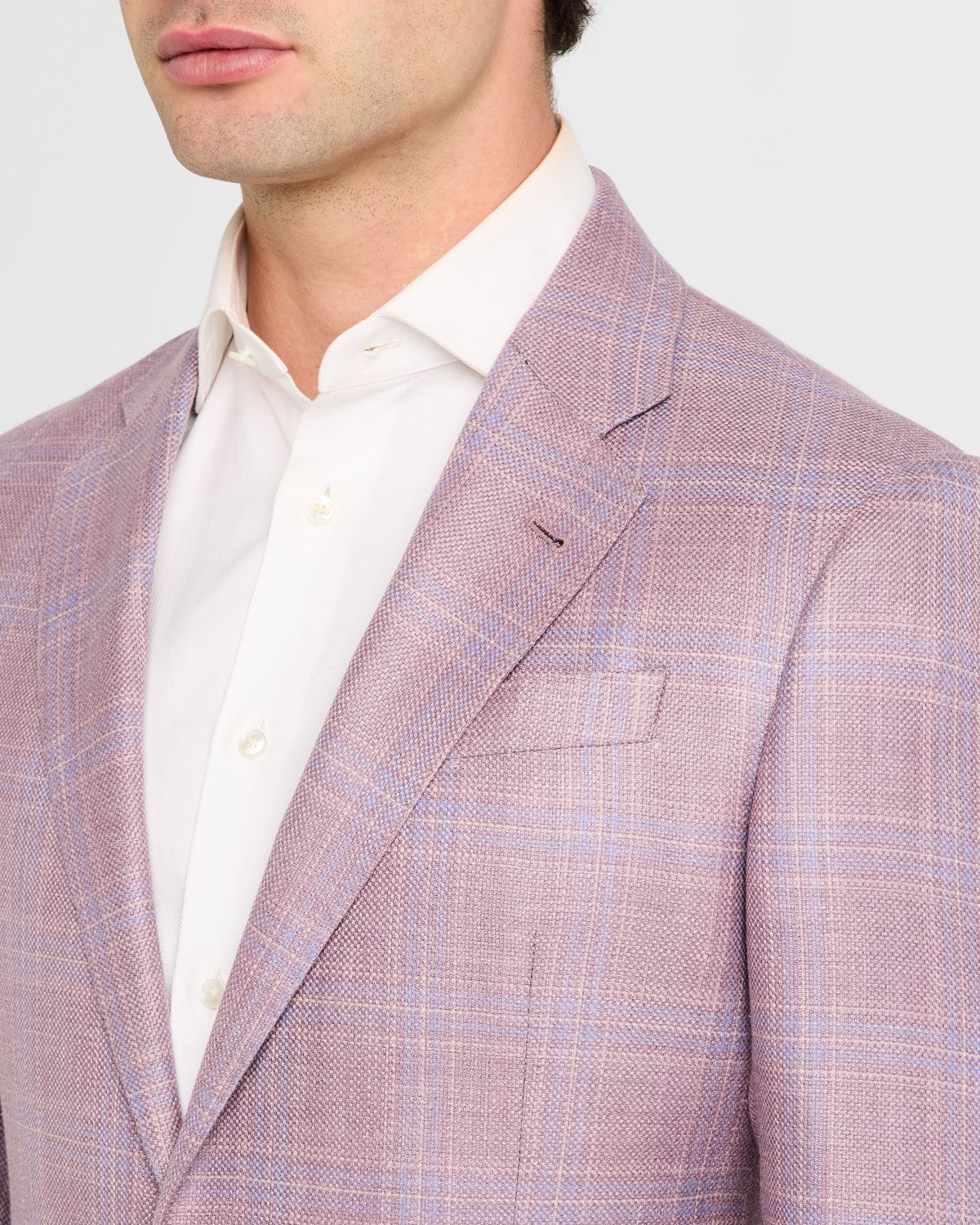 Emporio Armani Men 's Textured Plaid Sport Coat | Thumbnail 5 Emporio Armani Men 's Textured Plaid Sport Coat | Thumbnail 5