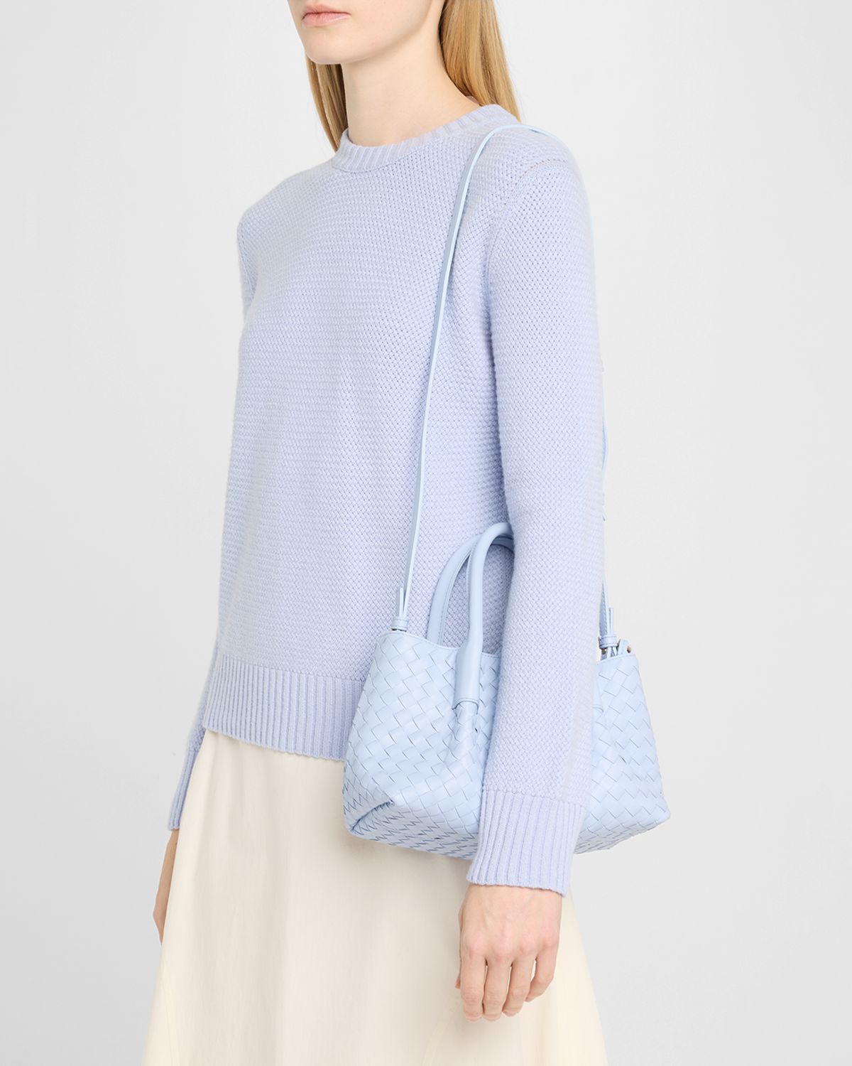 Bottega Veneta Mini Leather Tote Bag