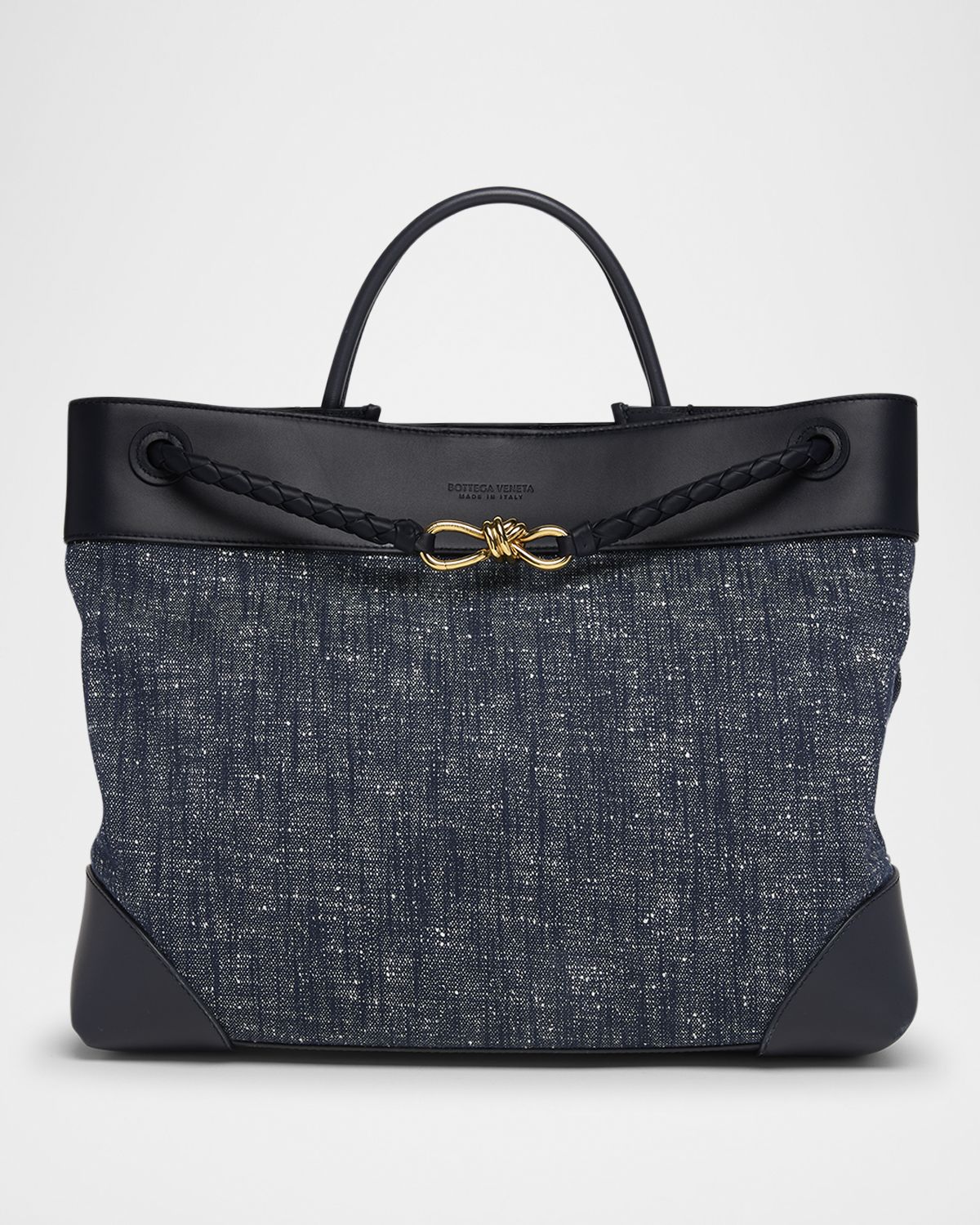 Bottega Veneta Large Andiamo Denim Boucle Crossbody Bag | Thumbnail 7 Bottega Veneta Large Andiamo Denim Boucle Crossbody Bag | Thumbnail 7