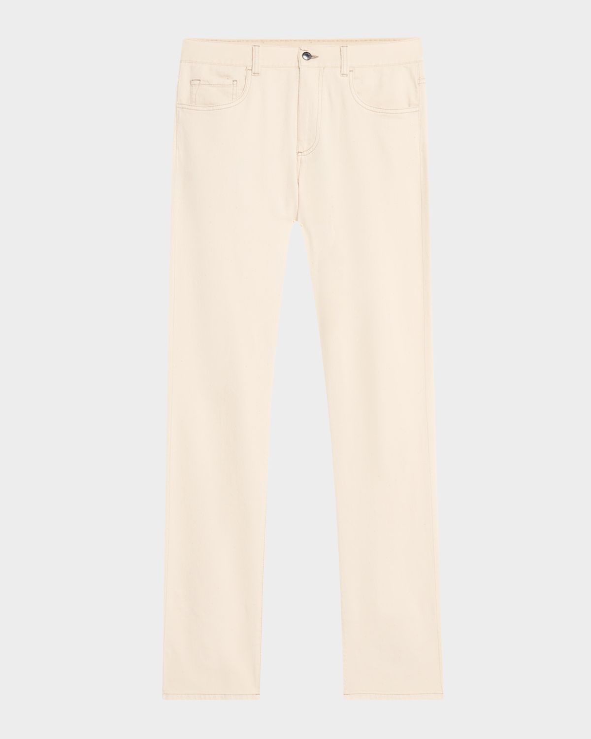 Canali Men 's Denim Five-Pocket Pants