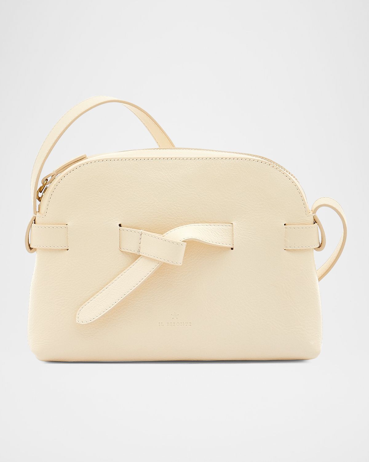 Il Bisonte Elisa Zip Leather Crossbody Bag